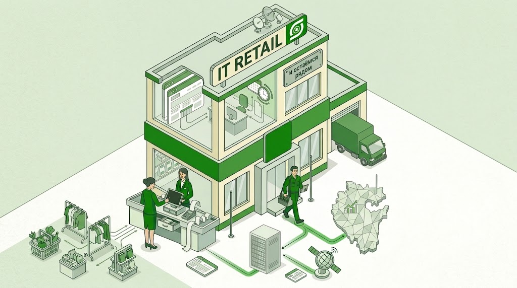 Офис IT RETAIL: магазин оборудования, сервис и выезд инженера по Башкортостану